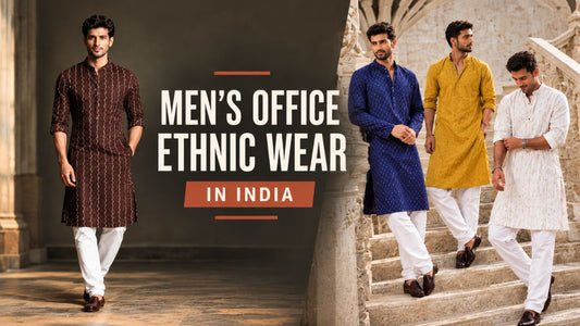 Men's Office Ethnic Wear India: What Works | Tanoti