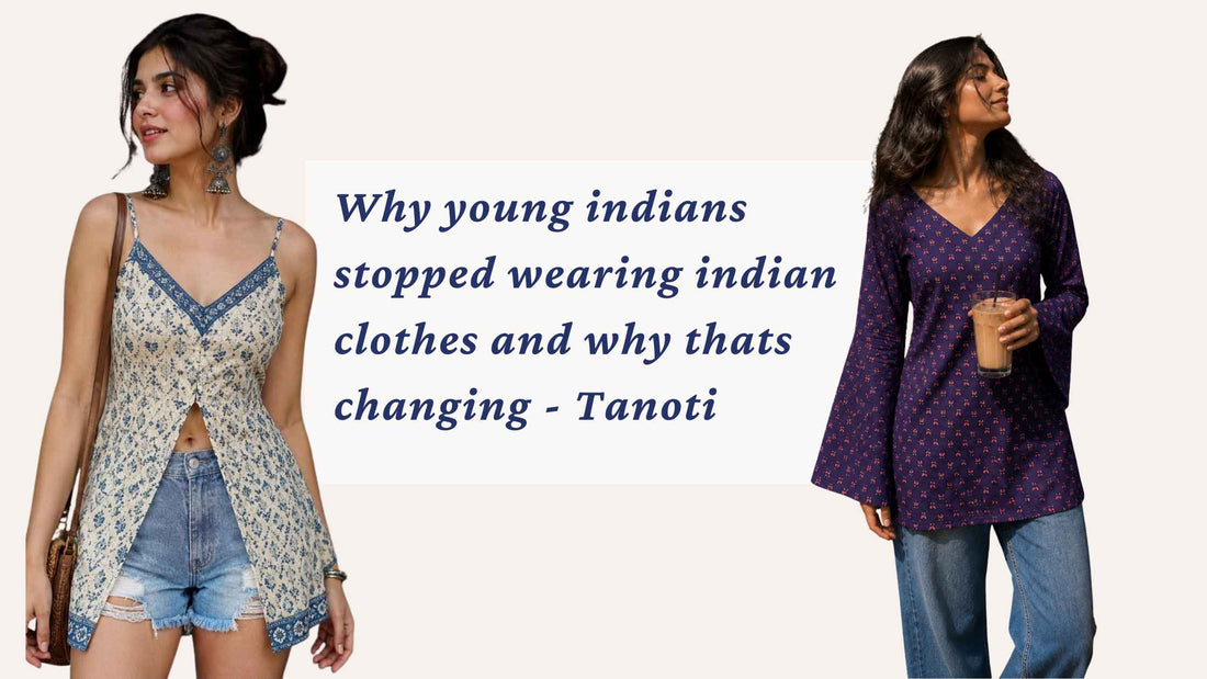 Why Young Indians Stopped Wearing Indian Clothes ; and Why That's Changing