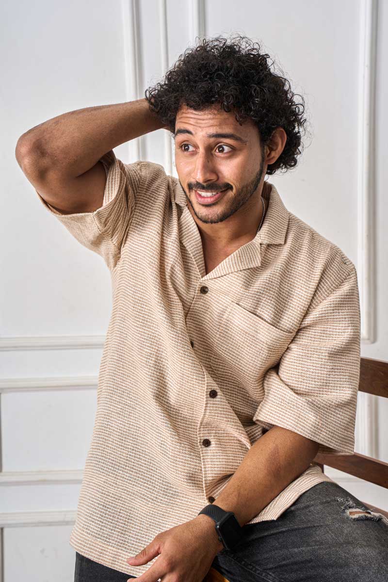 Sutra, Jute Shirt for men