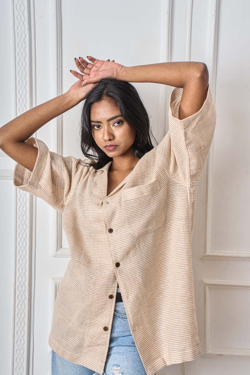 Sutra, Jute Shirt for women